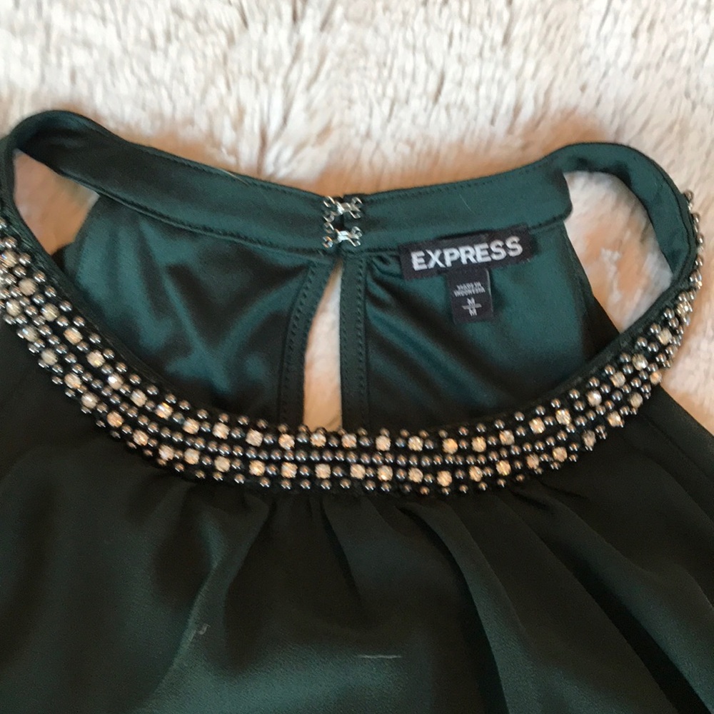 Express beaded halter top - Picture 2 of 3